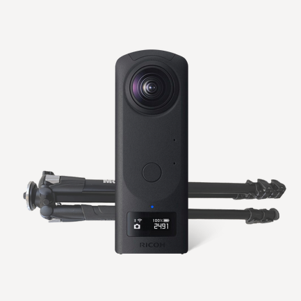 Ricoh Theta Z1 with Tripod